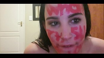 Preview 4 of Mom Come In Room Of Son - Self punish,  pissing,  slapping,  gagging with dirty talking