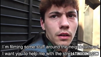 Preview 1 of Modal Photoshoot - Latino boy paid cash to fuck camera mans friend