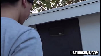 Preview 2 of Xxxx Sex Video In Bathroom - Virgin blonde latino boy paid for sex