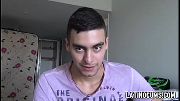 Preview 2 of Unty Big Tist Son - Young amateur latino boy paid to fuck gay filmmaker