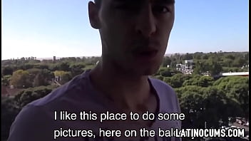 Preview 1 of Unty Big Tist Son - Young amateur latino boy paid to fuck gay filmmaker