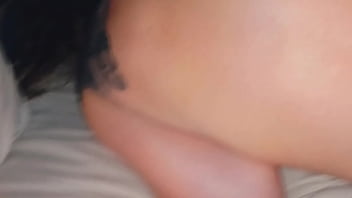Preview 4 of Xxnx Sister Sleeping Video - Getting fucked after I fell over in bed