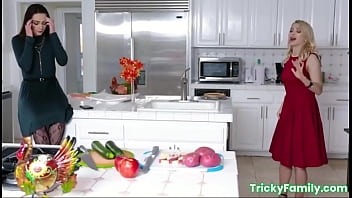 Preview 1 of Horrible Punishment - Thanksgiving orgy with Alix Lynx and After Opal