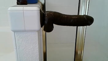Preview 1 of Pornt With Banana - Drillin with that huge forearm dildo