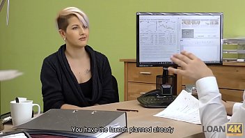 Preview 2 of Son Banging Mom - LOAN4K. Loan agent offers sexy customer credit for hard banging