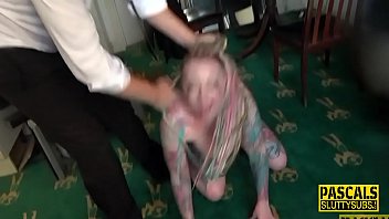 Preview 2 of Www Wap Sex Free Vids In - Dominated tattooed busty slut deep throats