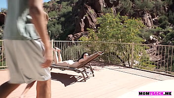 Preview 2 of Indiandhodbali Bhabi Sex - MILF stepmom Silvia Saige and her stepdaughter enjoy a dick in turns