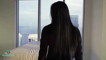 Preview 1 of Big Cock Deep In Moms Hairy Ass3 - Intense pussy and ass fucking with huge cock - Mariana Martix and FiloutFit