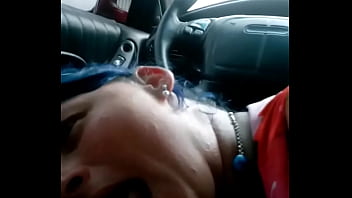 Preview 3 of Girls Ass Hole Fuck - Spankylongg &amp_ Rosey Parking lot BJ