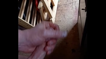 Preview 4 of Amane Nonoha - Wanking my smooth cock with a spanner