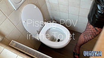 Preview 1 of Five Bbc - Pissing POV in the Toilet