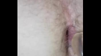 Preview 2 of Black Anjlica - Young guy fucked with dildo