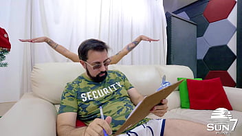 Preview 1 of Jija Salirape - I was a good boy all year,  Brazilian Slutty Mummy Claus came to please and give him a delicious gift at Christmas - Part 1 of 3
