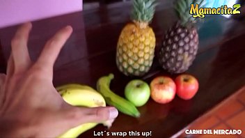 Preview 2 of Naz Sex Ipim - CARNE DEL MERCADO - #Mila Garcia #Logan Salamanca - Busty Petite Latina Has The Best Sex Experience Ever!