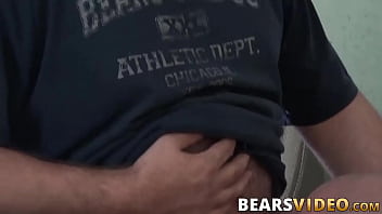 Preview 2 of Sex Blue Blue Video Chudai - Jockstrap bear Sid Morgan sucked dick and bareback fucked