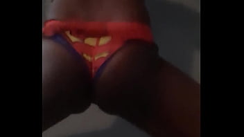 Preview 3 of Indian Boobs Anty - Superman skirt twerking red Sox
