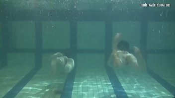 Preview 2 of Arabic Sexxe - Ivetta and Katka and Barbara hot underwater lesbians