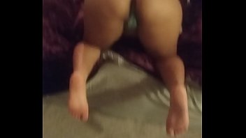 Preview 3 of Keiran Lee Fuck Her Wife Friend - This is my girlfriend chilling in her g string
