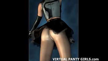Preview 4 of Forced Stranger Sex Lesbian - Slam your big cock down my virtual throat
