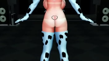 Preview 1 of Mp4 3d Xxx - 【MMD】カス子 ママ爆乳