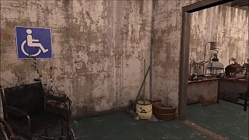 Preview 1 of Collage Girls Rat Xxx - Fallout 4 Sexy Nurse Fashion