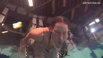 Preview 1 of Parvin Fuck - Super hot body and big tits teen Katka underwater