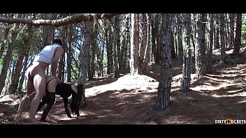 Preview 4 of Wwxnx Nwweaziaqbia - I FUCK MY STEPSISTER AND A STRANGER IN THE FOREST