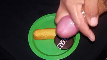 Preview 2 of Japan Orgy - My cock milk makes my Hostess goodies taste delicious.