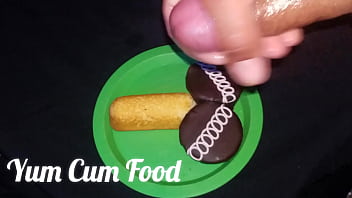 Preview 3 of Japan Orgy - My cock milk makes my Hostess goodies taste delicious.