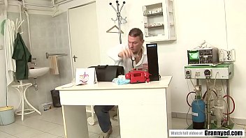Preview 1 of Boon Kissing Sexy Videos - Gynecological exam Turns Into Hard Fucking
