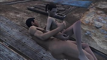 Preview 3 of Mastarbating Girls - Fallout 4 Little Nat