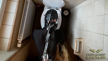 Preview 2 of 2018 Ke Sex - Golden Shower on Toilet Slave POV