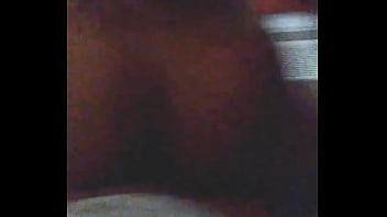 Preview 4 of Dp Mmf Blonde Tennis Skirt Dp - Ebony Reverse cowgirl ( sneak recording) part 1