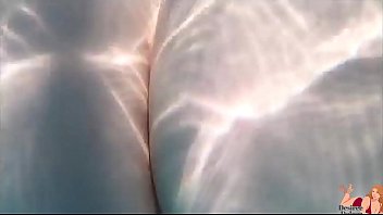 Preview 3 of How To Use Girl Pad Xxx Time - PAWG Desiree Deluca Shakes Her Huge Tits Underwater and Poolside