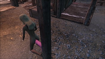 Preview 3 of Hindi Xxxi Vdo - Fallout 4 Elie dildo masturbation