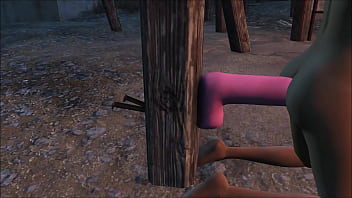 Preview 4 of Hindi Xxxi Vdo - Fallout 4 Elie dildo masturbation