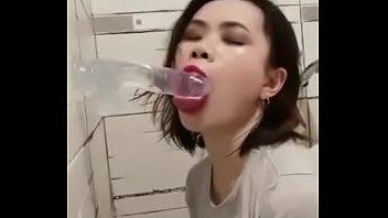 Preview 1 of Malaysia Muslim Women Sex Videos - Asian deepthroating a dildo