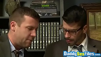 Preview 3 of Fat Negro - Work daddies threesome fleshlight fucking before hot facial