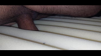 Preview 2 of Roleplay Debt - I fuck the mattress and cum on it.