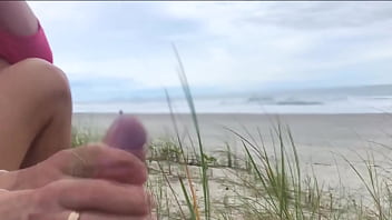 Preview 1 of Playful Pentaration Gamw - I won&#039_t leave the beach until you cum in my anus