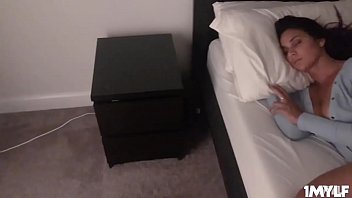 Preview 1 of Cumonpant - Sexy hot stepmom lets stepson have her milf pussy