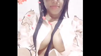 Preview 3 of Lessbean Pushy Rubing Eachother - Morena facecast p2