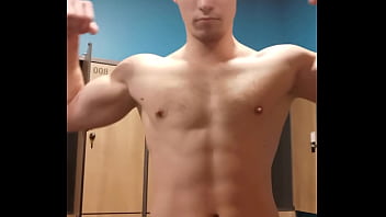 Preview 3 of Punjabi Sexy Movie Hd Download - John feeling the pump in public gym locker rooms