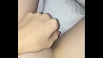 Preview 1 of Hard Sextude Com - Wife fingering wet shaven pussy orgasm