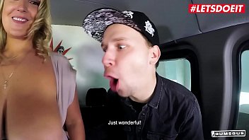 Preview 1 of Jym Gurp Sax - BUMS BUS - #Krystal Swift - Busty Czech Blondie Awesome Fuck Fun On The Van