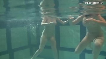 Preview 4 of Bnanana Xxx - Bouncing tits lesbians Katka Barbara underwater