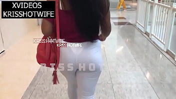 Preview 3 of Dome Lode - Kriss Hotwife Indo Malhar Com Cal&ccedil_a Transparente Para Deixar Os Machos Loucos Na Academia