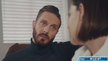 Preview 1 of Big Tit Sucking Handjob - a romance with a hot milf
