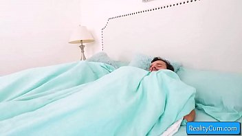 Preview 3 of Alexa And Joss Lescef - Amazing horny brunette teenager Gianna Gem suck her step brother big cock and loves it