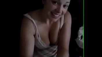 Preview 2 of Front Door Sex Outside - Beatiful homemade girl
